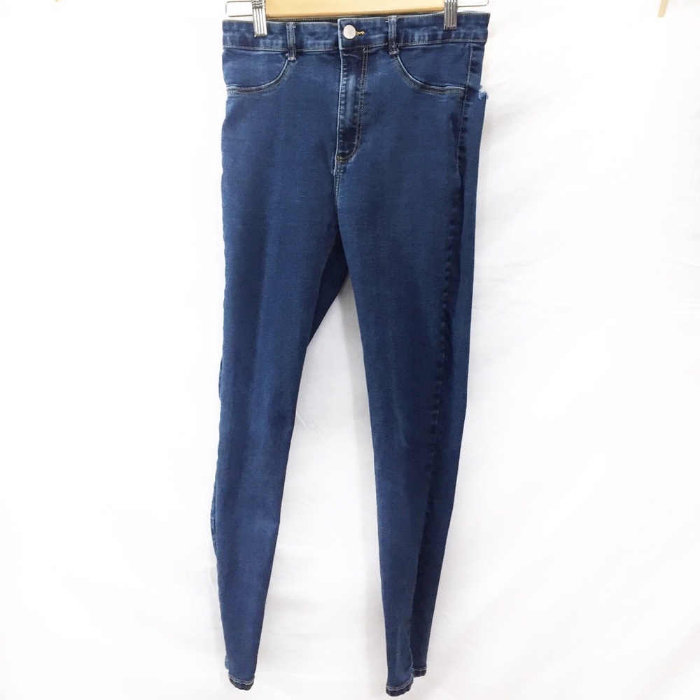 Zara leggings jegging size 6 dark wash jean